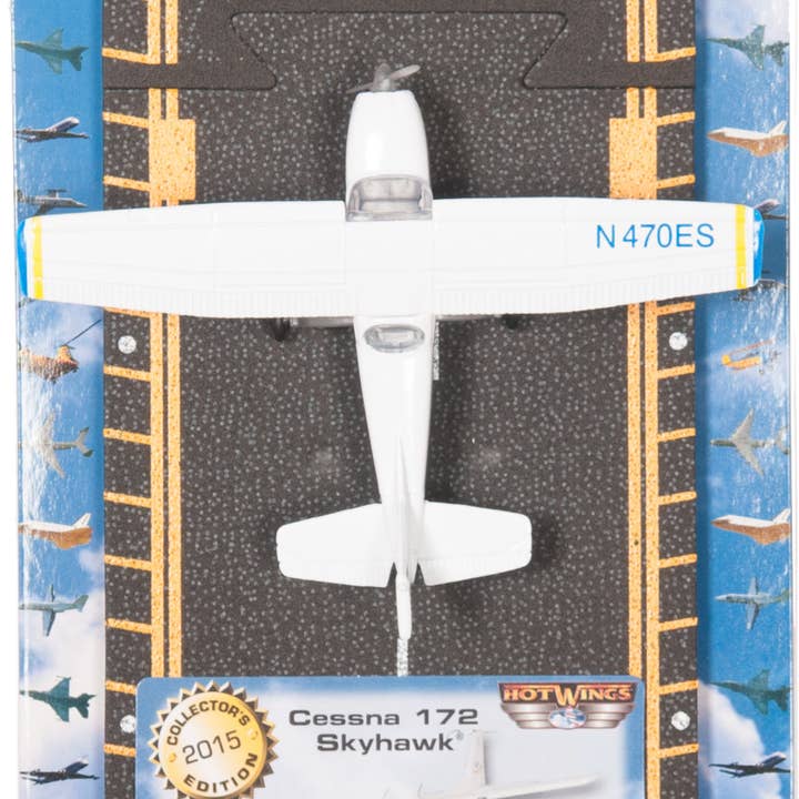 Just Think Toys - Wholesale Toy Plane - Kids - Cessna 172 (Blue & White)1