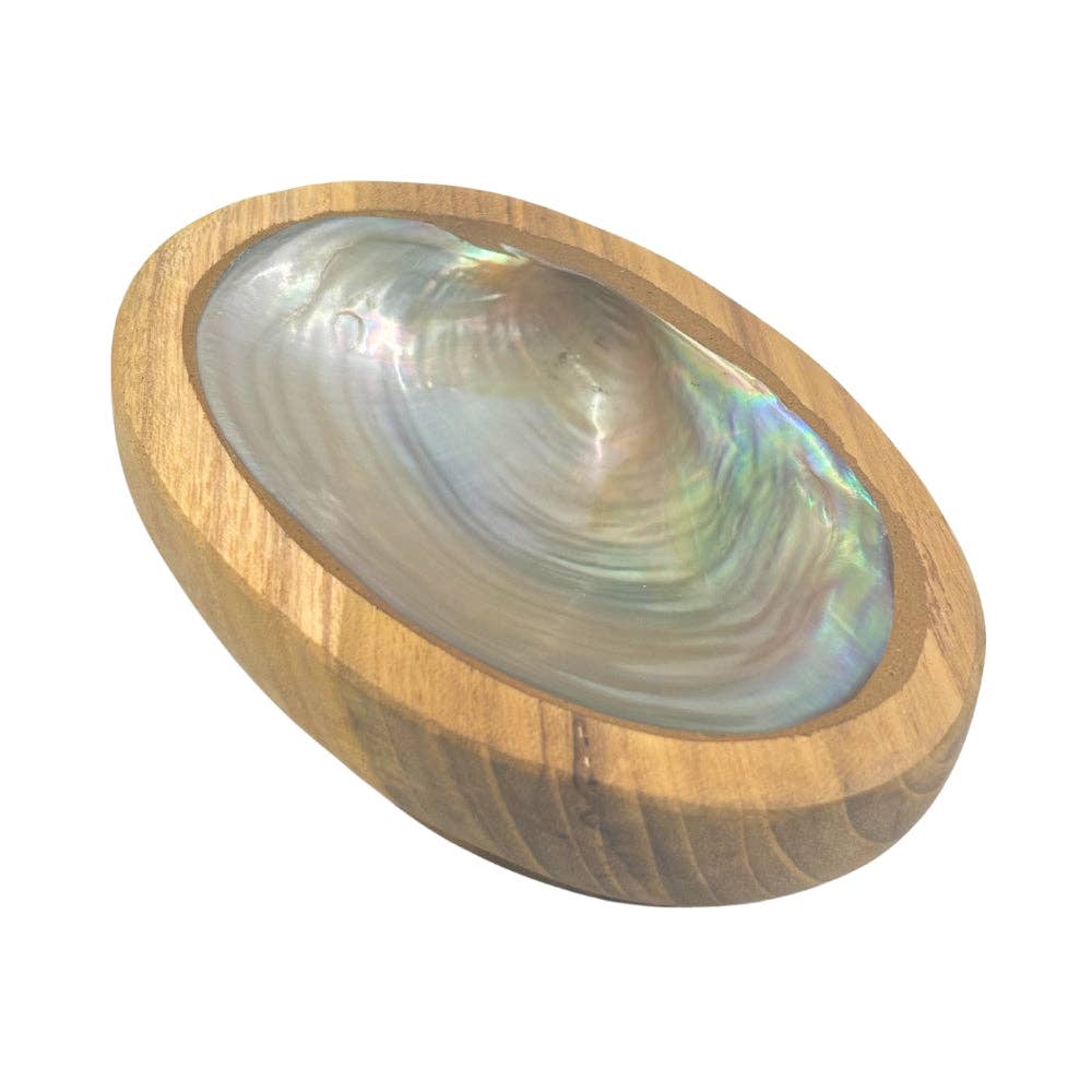Earths Elements Wholesale - Wholesale Retailer Sample - Home Decor - Bowl - Shell Wood3