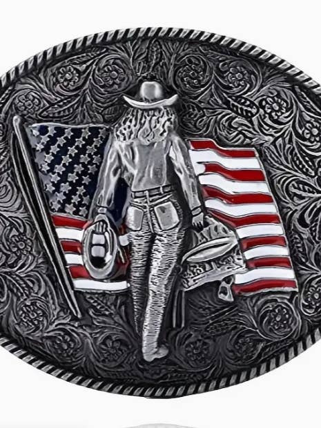 Amerikanische Cowgirl Up Gürtelschnalle 1808 für den Großhandel von SimpleNGreat