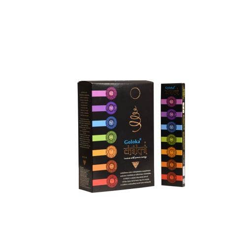 International Gifts Ltd. - Wholesale Incense - Goloka Chakra Incense Sticks 15G 7.8``-1300