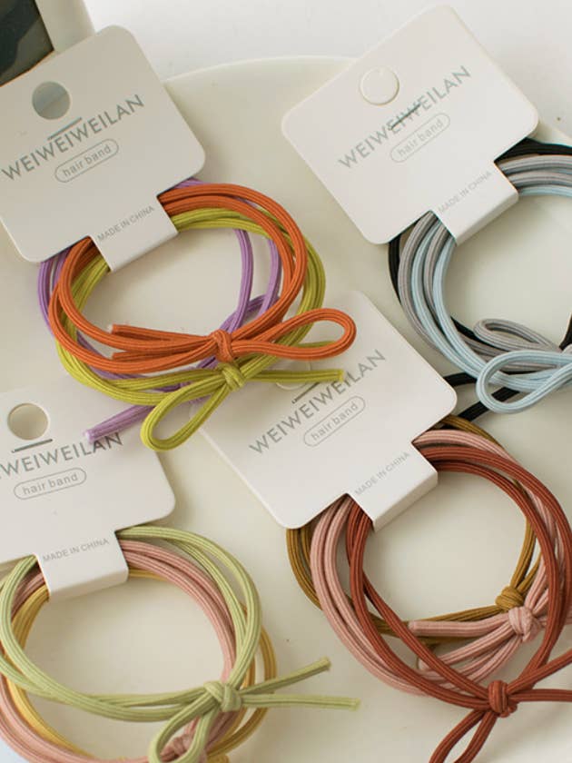 O3016 Simple Spring-colored Knotted Hair Tie with High Elast and other Purchase Wholesale roller rabbit. Free Returns & Net 60 Terms on Faire trending on Faire.