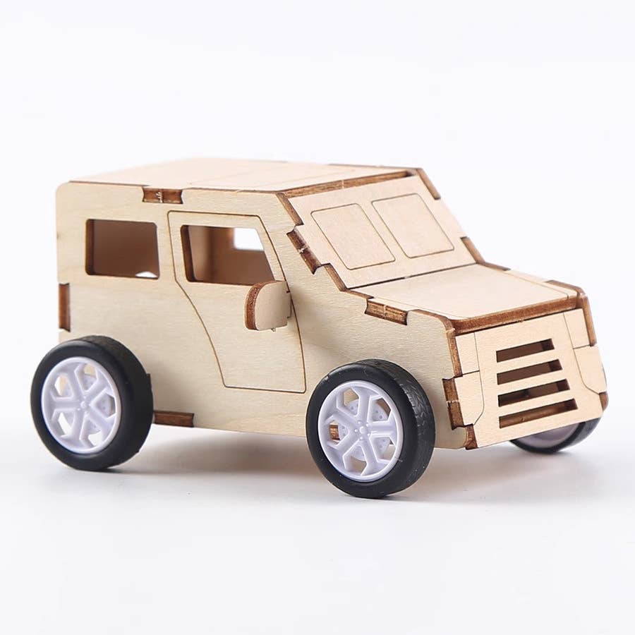 Kitsville - Wholesale Toy Car/Truck - Kids - Pull String Car DIY Kit, Educational STEM Toy for Kids3