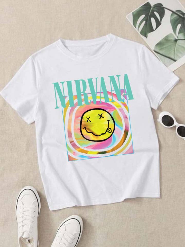 M7896-M ROCK grafisk t-shirt för wholesale av HARANG