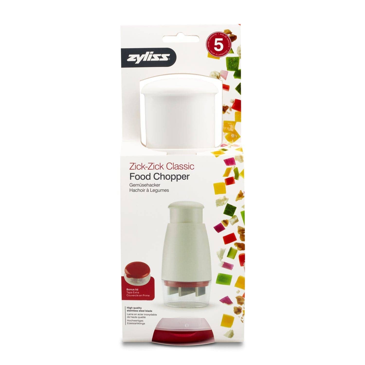 DKHB [Zyliss, Cole & Mason, Swissmar, AdHoc, Ken Hom] - Wholesale Kitchen Tool/Gadget - Zyliss Zick Zick Classic Food Chopper7