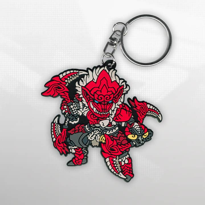 Monster Hunter World - Odogaron Hunter Keychain for wholesale by Eighty Sixed