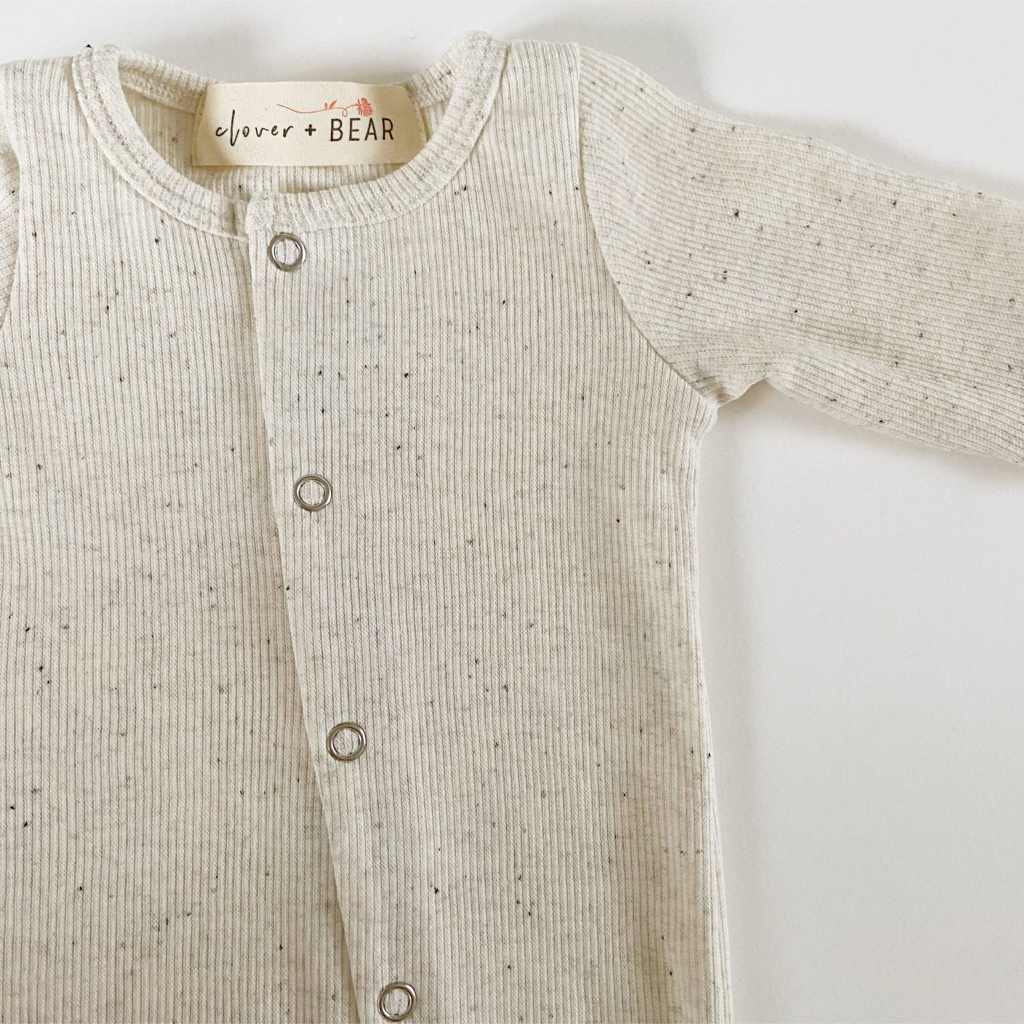 Clover and Bear - Vente Barboteuse – bébé - Cache-couche à pieds | Milk Sprinkle2