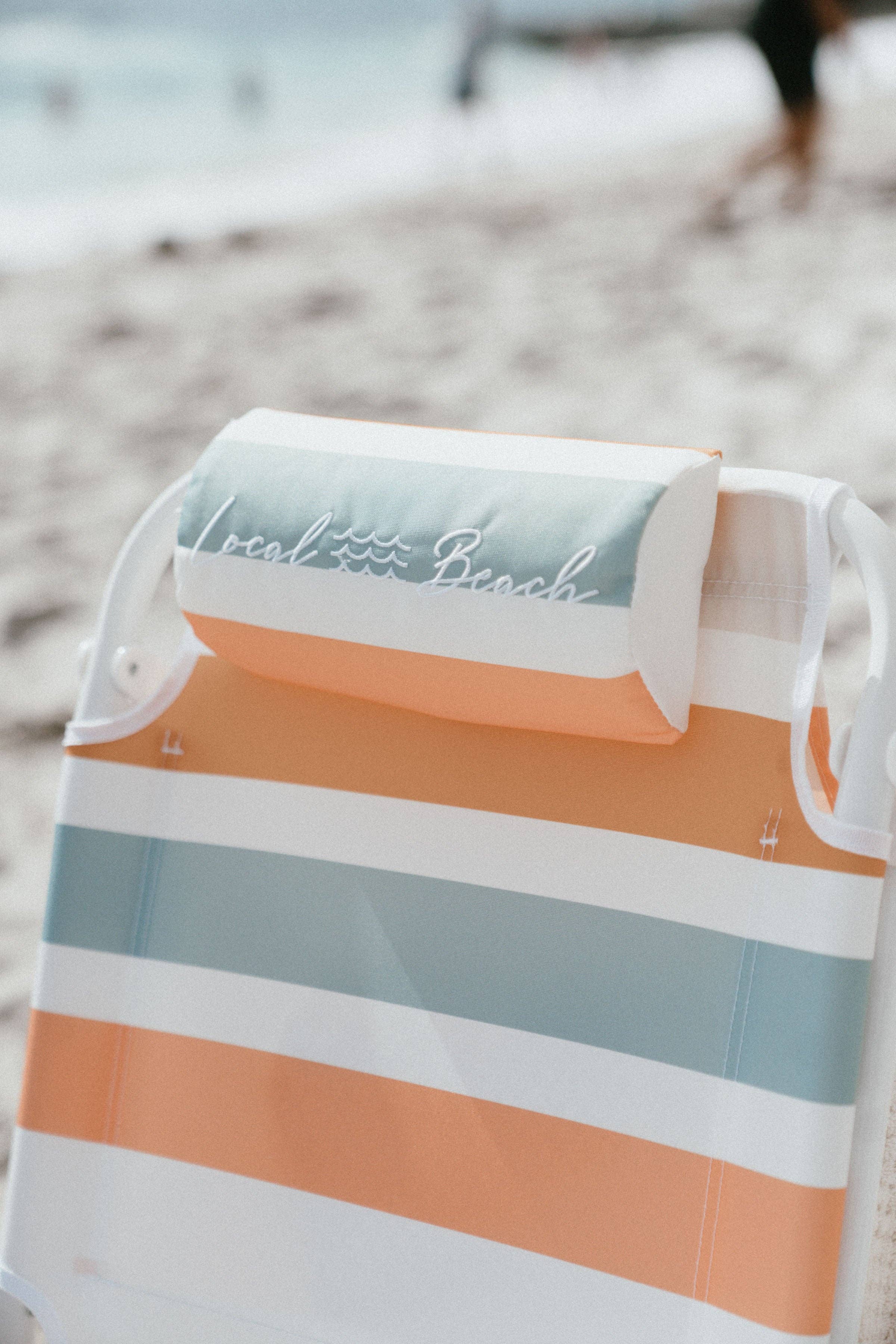 Local Beach - Wholesale Beach Umbrella - Retro Stripe Beach Umbrella6