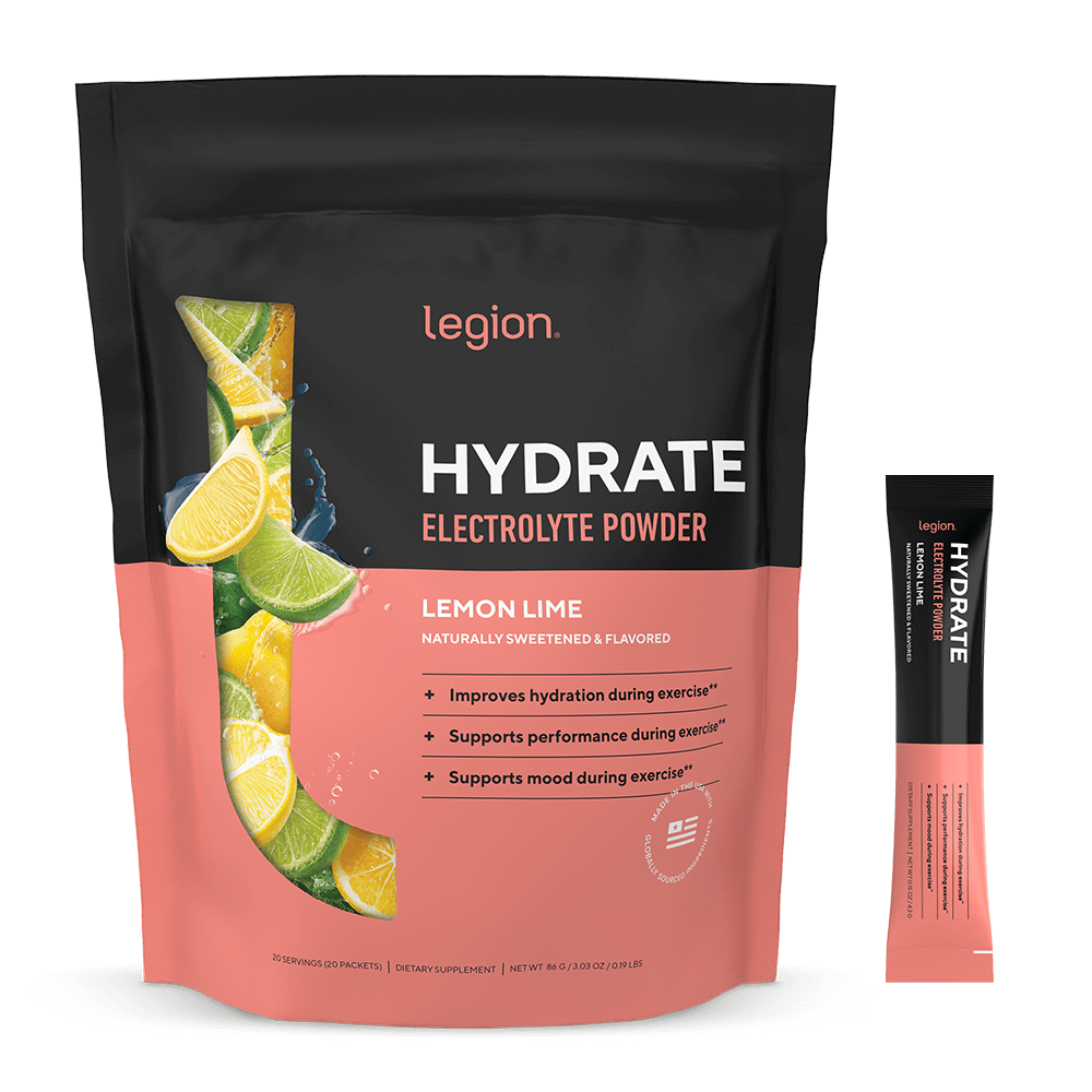 Legion Athletics, Inc. - Wholesale Powdered Health Drink - Hydrate Electrolyte Powder10