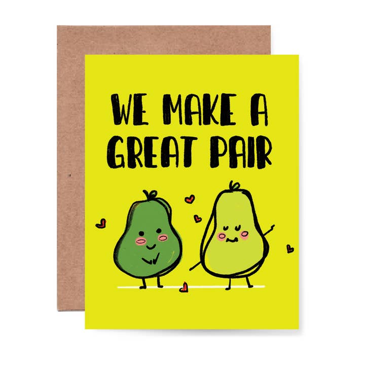 We Make a Great Pair Card for wholesale by Bring Aloha