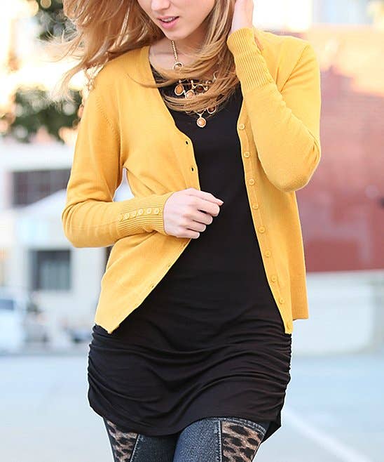 42POPS - Wholesale Cardigan - Women's - '....Vneck sleeve button detailed sweater cardigan Reg/Plus12