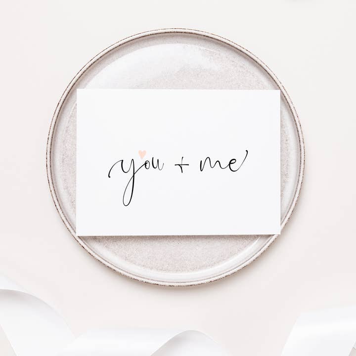 Anniversary Card for Husband and Wife You and Me Forever for wholesale by Coco Press