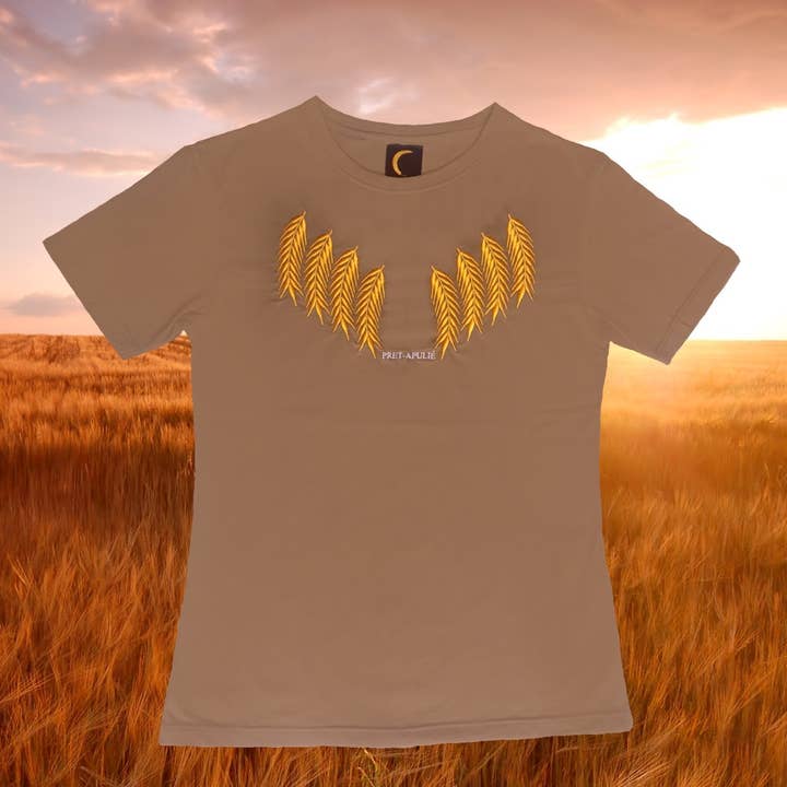 Army Wheat groene T-shirt voor wholesale door Pret-Apulié