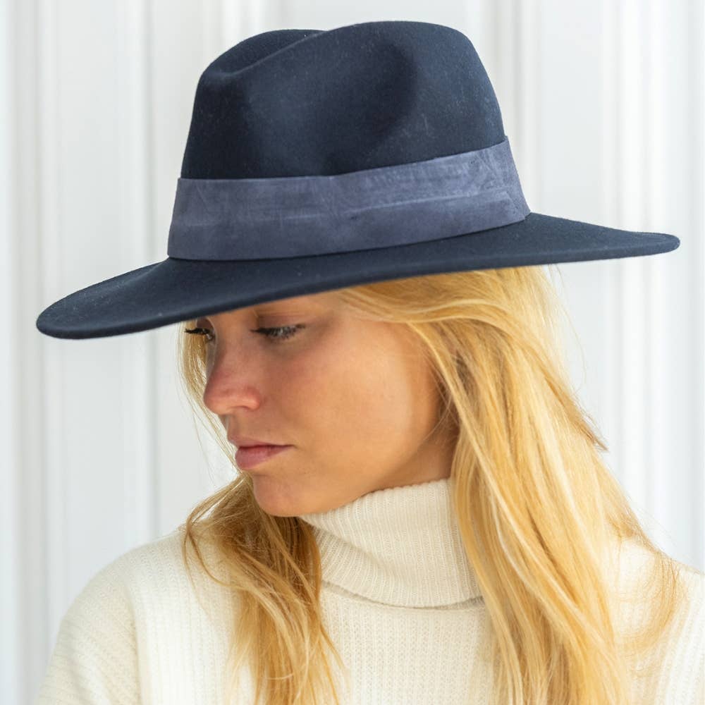 TRAVAUX EN COURS... - Wholesale Fedora - Unisex - WIDE BRIM HAT - leather braid14