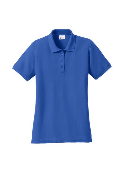 Print The Dream - Wholesale Polo - Women's - Port & Company Women's Core Blend Pique Polo9