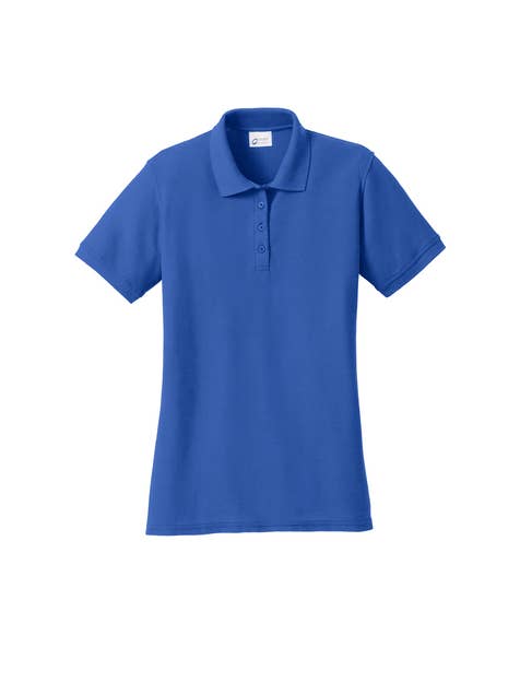Print The Dream - Wholesale Polo - Women's - Port & Company Women's Core Blend Pique Polo9