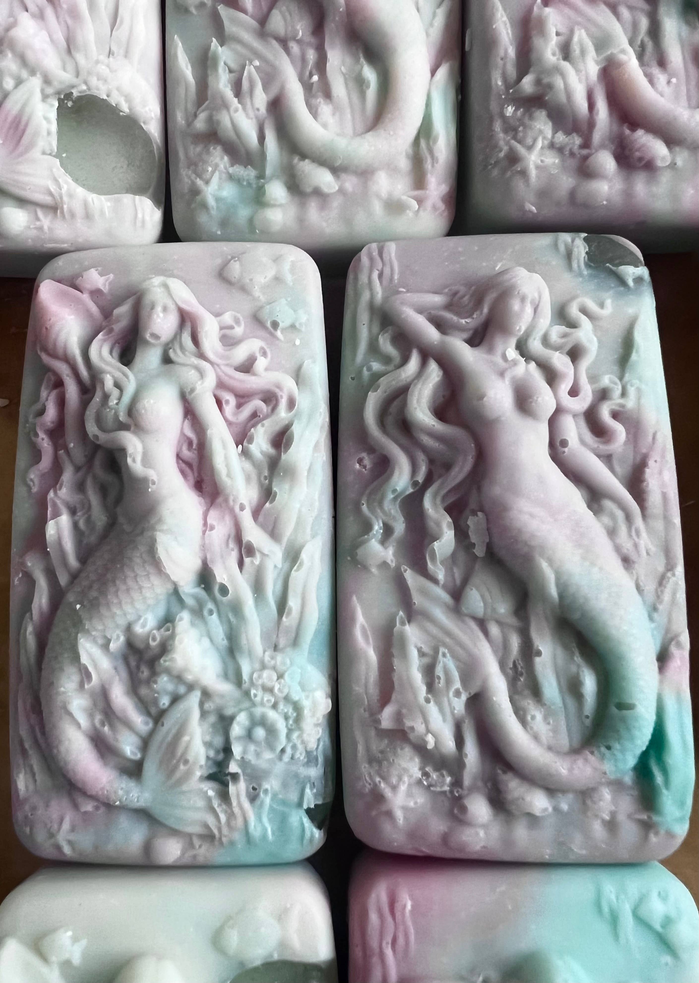 Fairyland Glade - Wholesale Bar Soap - Sea Spray & Beach Rose Mermaid Hidden Sea Glass Soap3