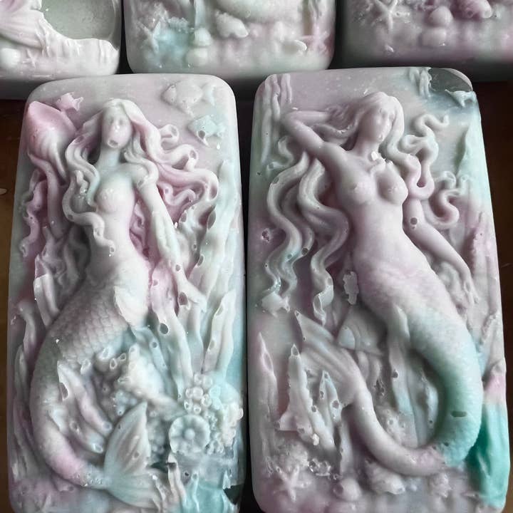 Fairyland Glade - Wholesale Bar Soap - Sea Spray & Beach Rose Mermaid Hidden Sea Glass Soap3