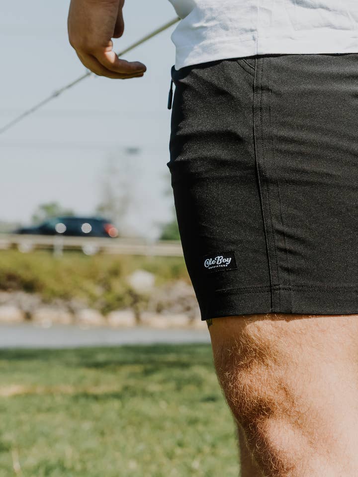 OLE BOY Everyday Short - Black for wholesale on Faire
