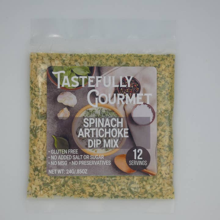 Spinat Artischocke Dip Mix für den Großhandel von Tastefully Gourmet