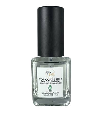 Les Laboratoires Bio Seasons - Wholesale Nail Polish - Top Coat 3 in 1 Brilliant hardener 7.5ml0