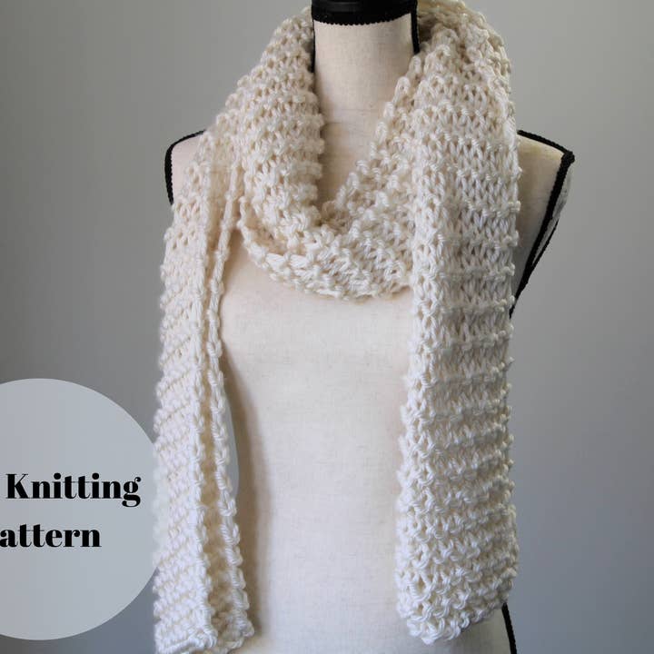 RamsGirl Design - Wholesale Knitting/Crochet Supplies - Chunky Scarf Beginner Knitting Kit8
