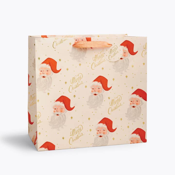 Rifle Paper Co. - Wholesale Gift Bag - Santa Gift Bag1