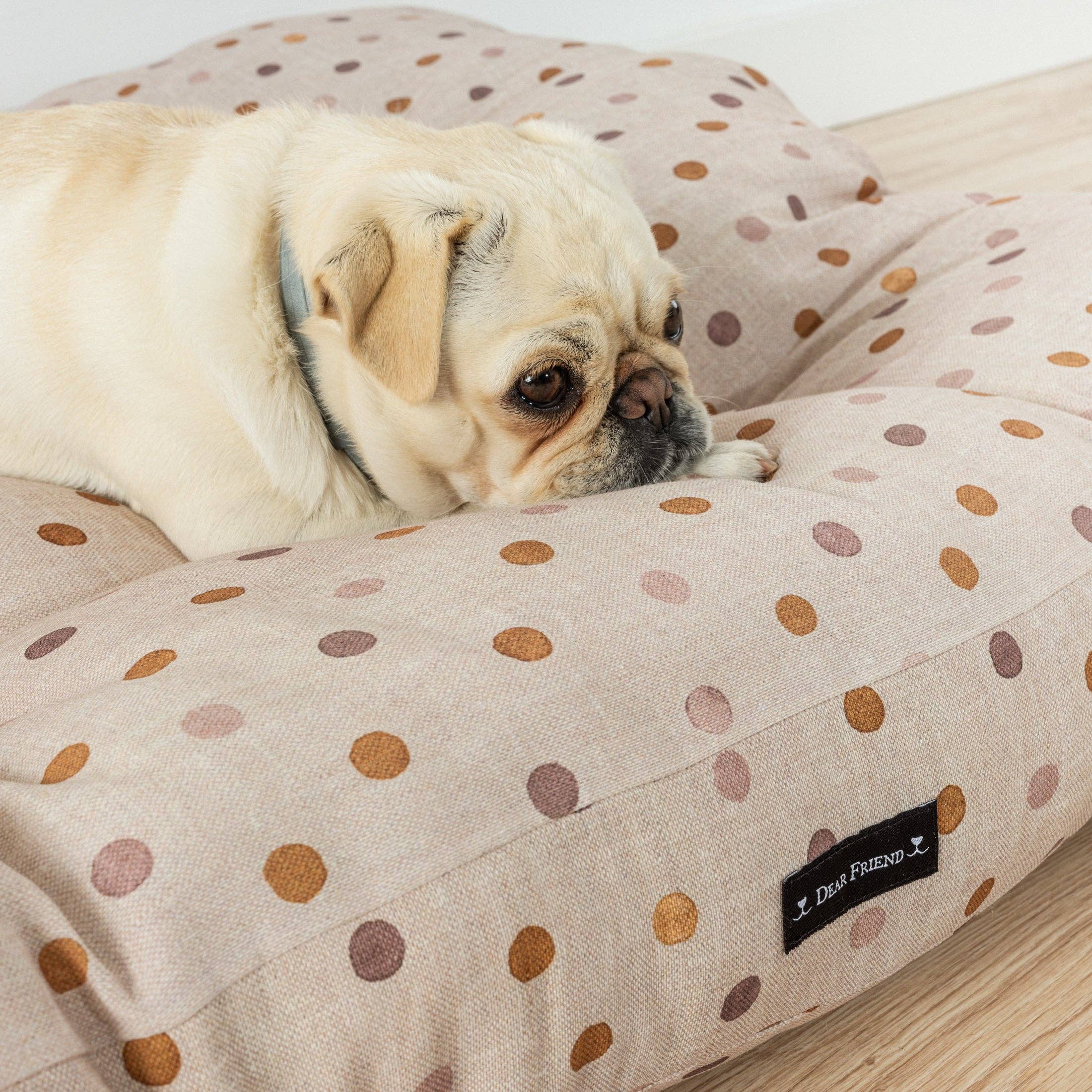 SG HOGAR - Vente Lit – chat et chien - Lit épais et rembourré pour chiens et chats, coton 100 % résistant aux taches pour animaux 0120-3053