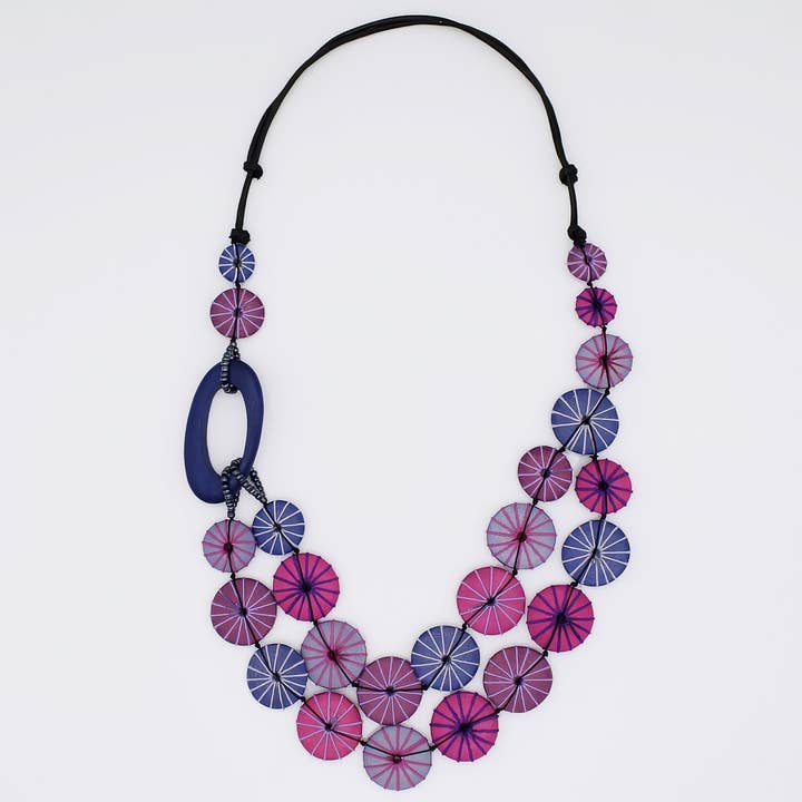 Purple Haven Necklace for wholesale by Sylca Designs