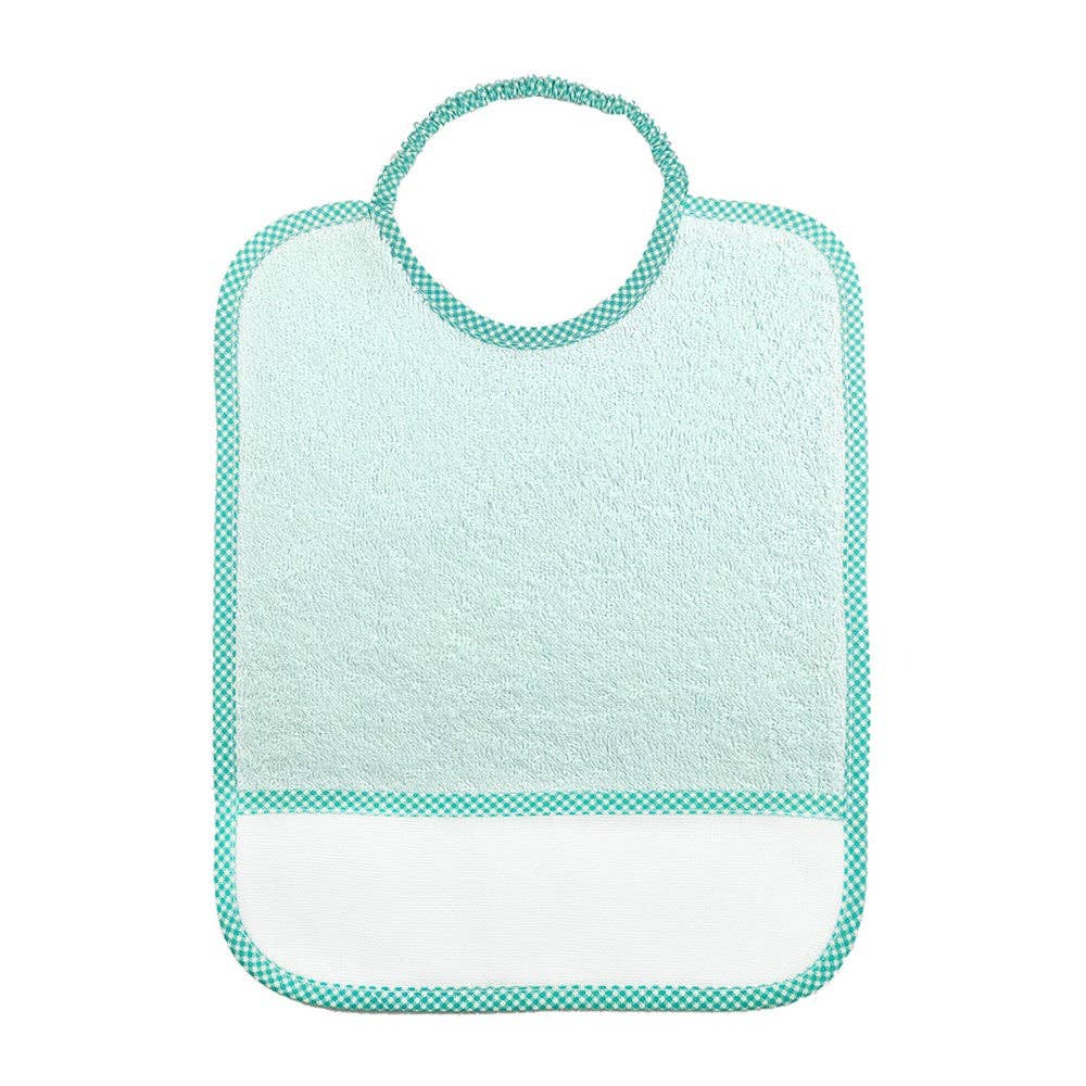 Almatex srl - Wholesale Diaper (Cloth) - Baby - 6 MAXI BIBS 29X36 with ELASTIC personalized with the name you want.13