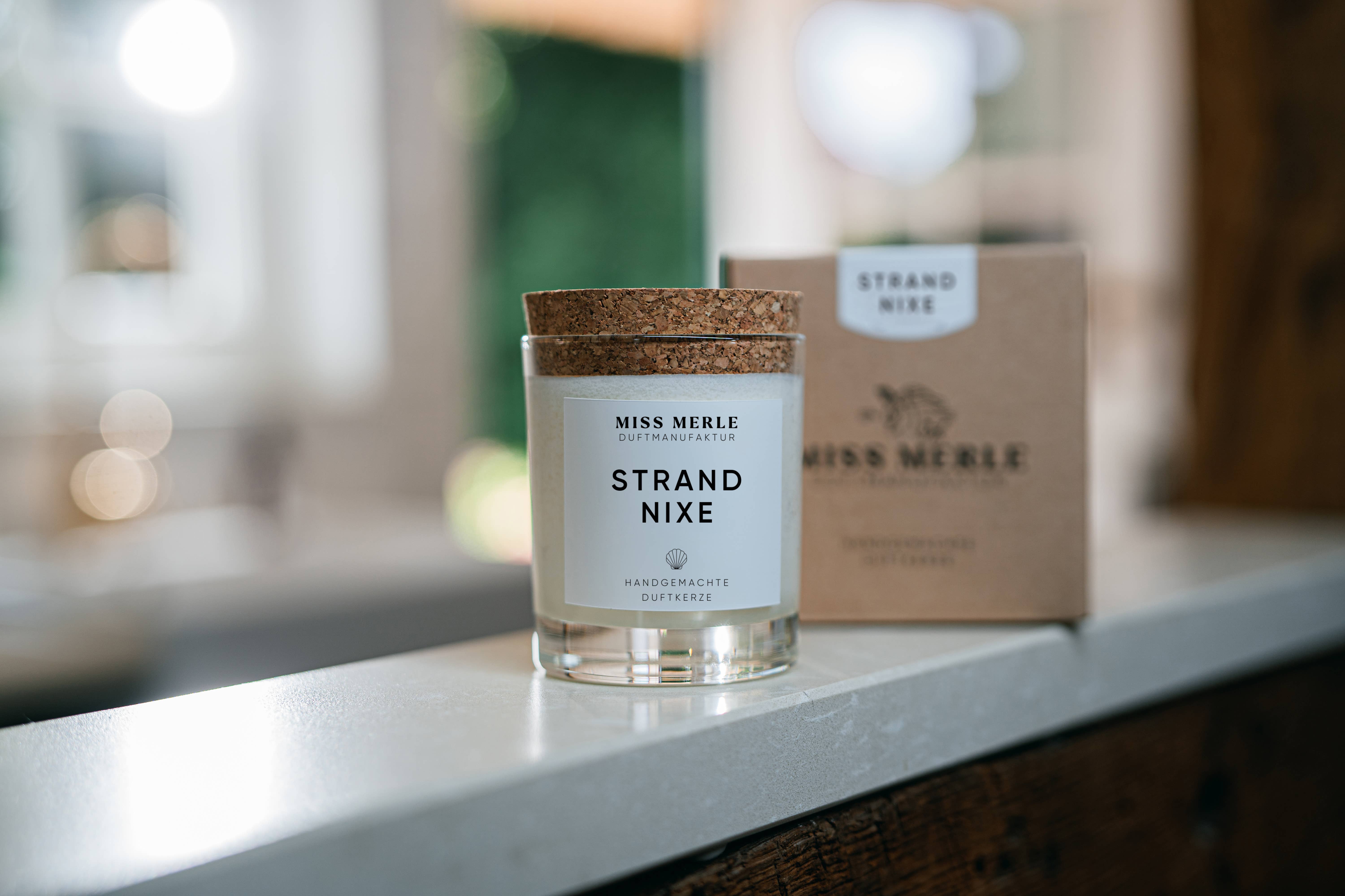 MISS MERLE Duftmanufaktur - Wholesale Jar/Filled Candle - Scented Candle BEACH MERMAID – Coconut Milk & Sea Salt5