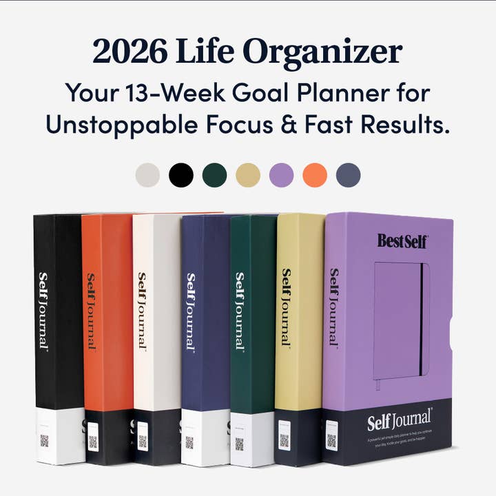 BestSelf Co. - Wholesale Journal/Diary - Self Journal – 13-Week Planner For Productivity & Focus1