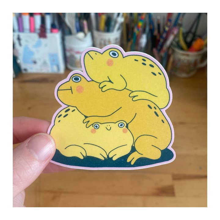Sydney Warnes - Wholesale Sticker - Toad Pile Sticker4