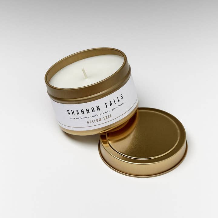 Hollow Tree Candle Co - Wholesale Travel Candles - Shannon Falls - Travel Candle 4 oz