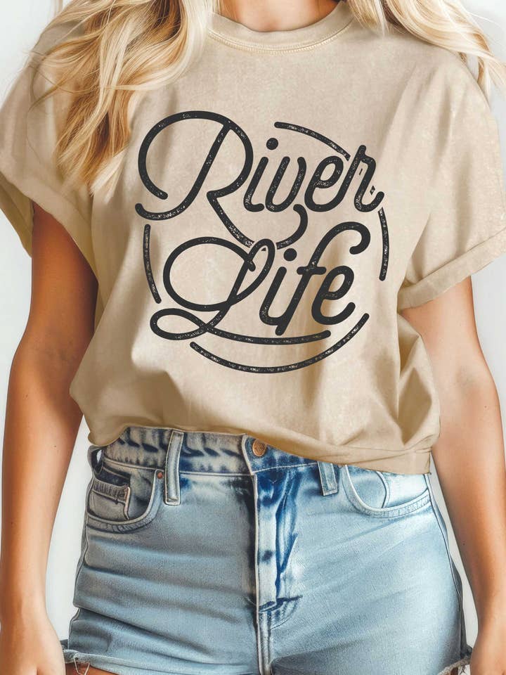 RIVER LIFE MINERAL GRAPHIC TSHIRTS for wholesale by Rustee Clothing