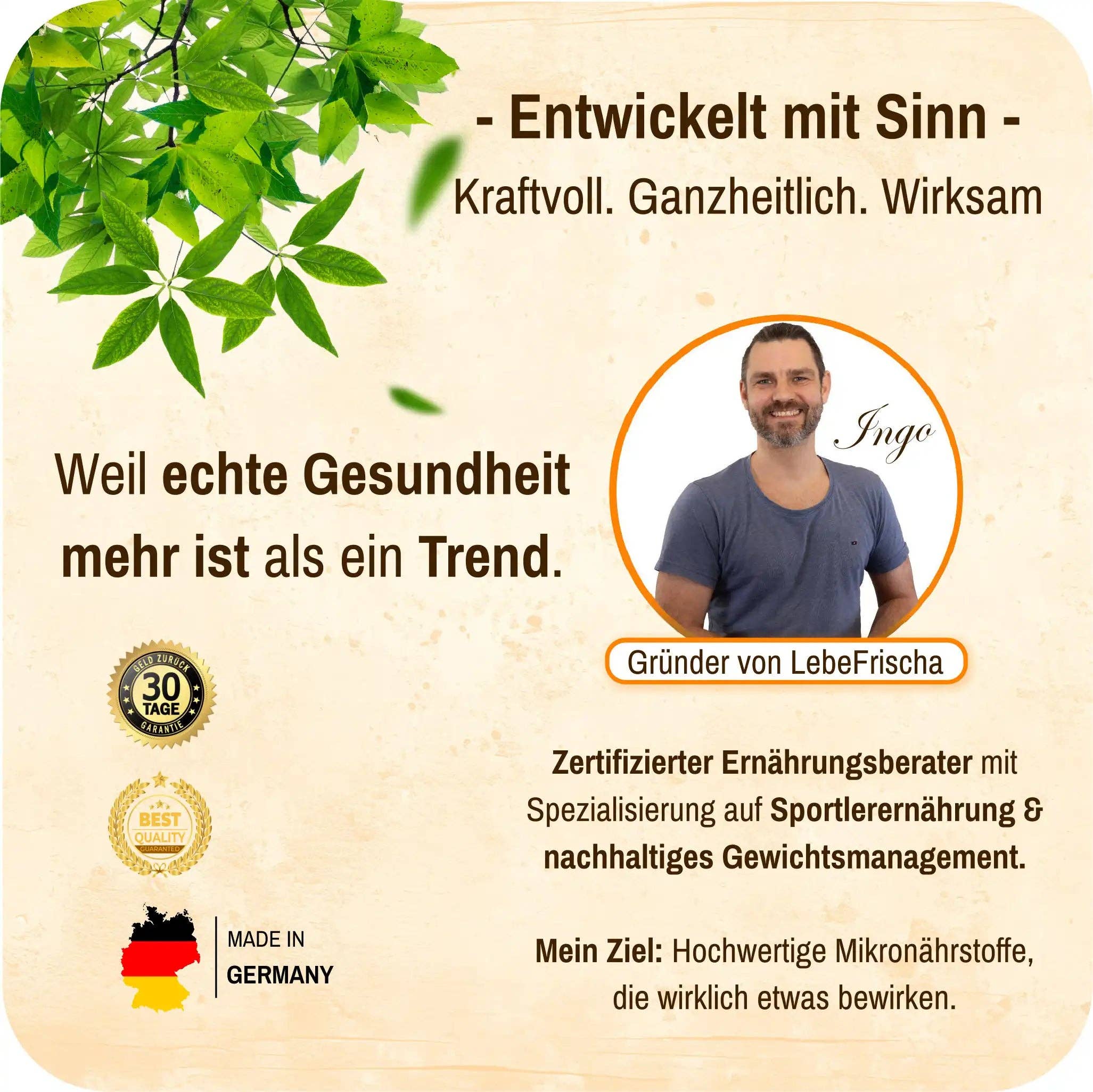 LebeFrischa – Großhandel Nahrungsergänzungsmittel/Vitamin zum Einnehmen – LebeFrischa Spirulina – Natürliche Mikroalge mit hohem Nährstoffgehalt 300 Tabletten4