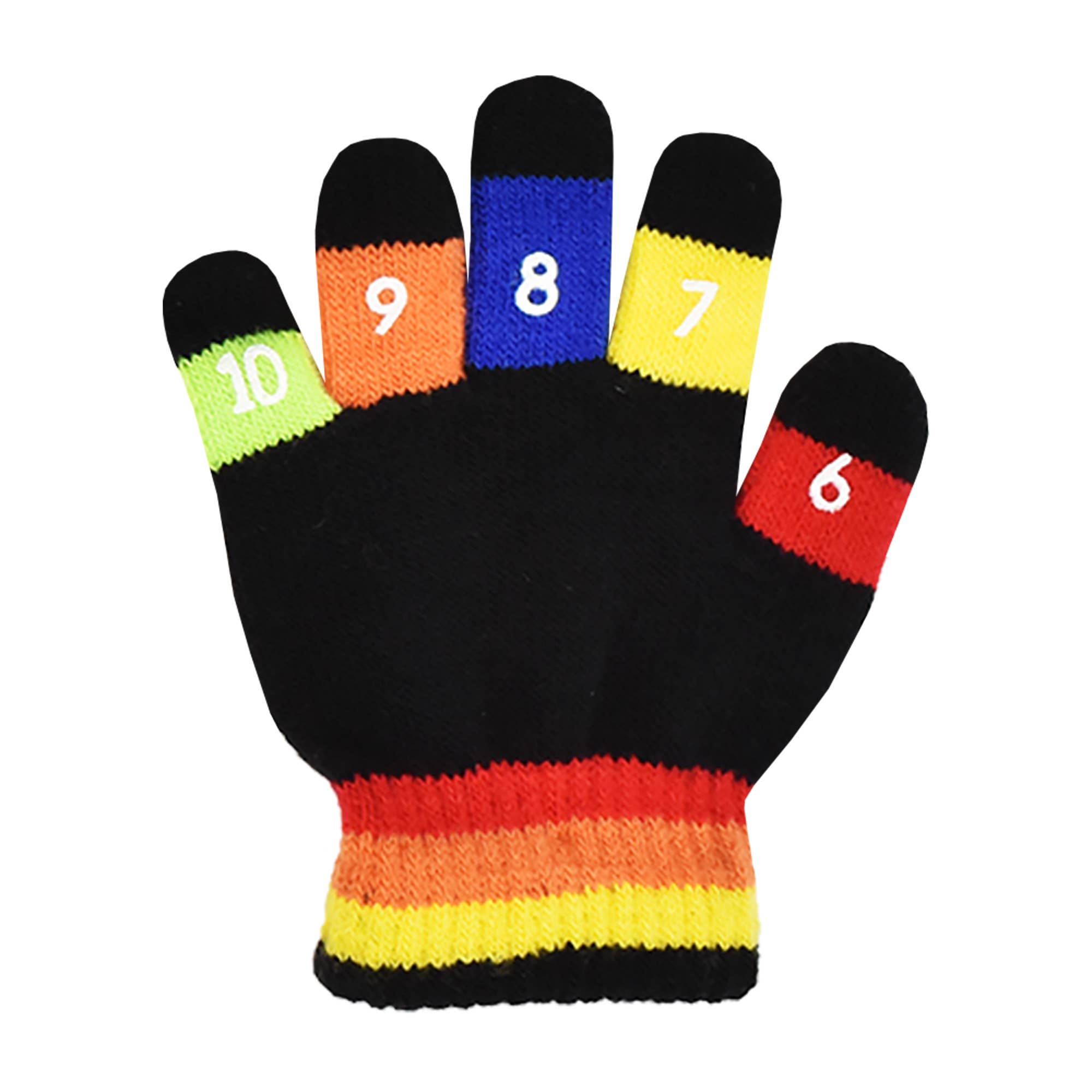 Grand Sierra - Wholesale Gloves - Kids - Boys/Girls Stretch Number Gloves Size 2-4 - 341114
