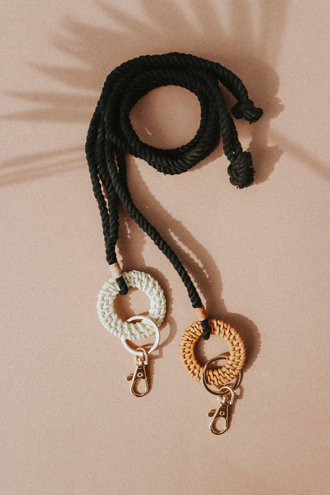 DayCrafter – wholesale Snodd - Dam – Rattan Nyckelring Nyckelband - Macrame Snodd - Boho Snodd13