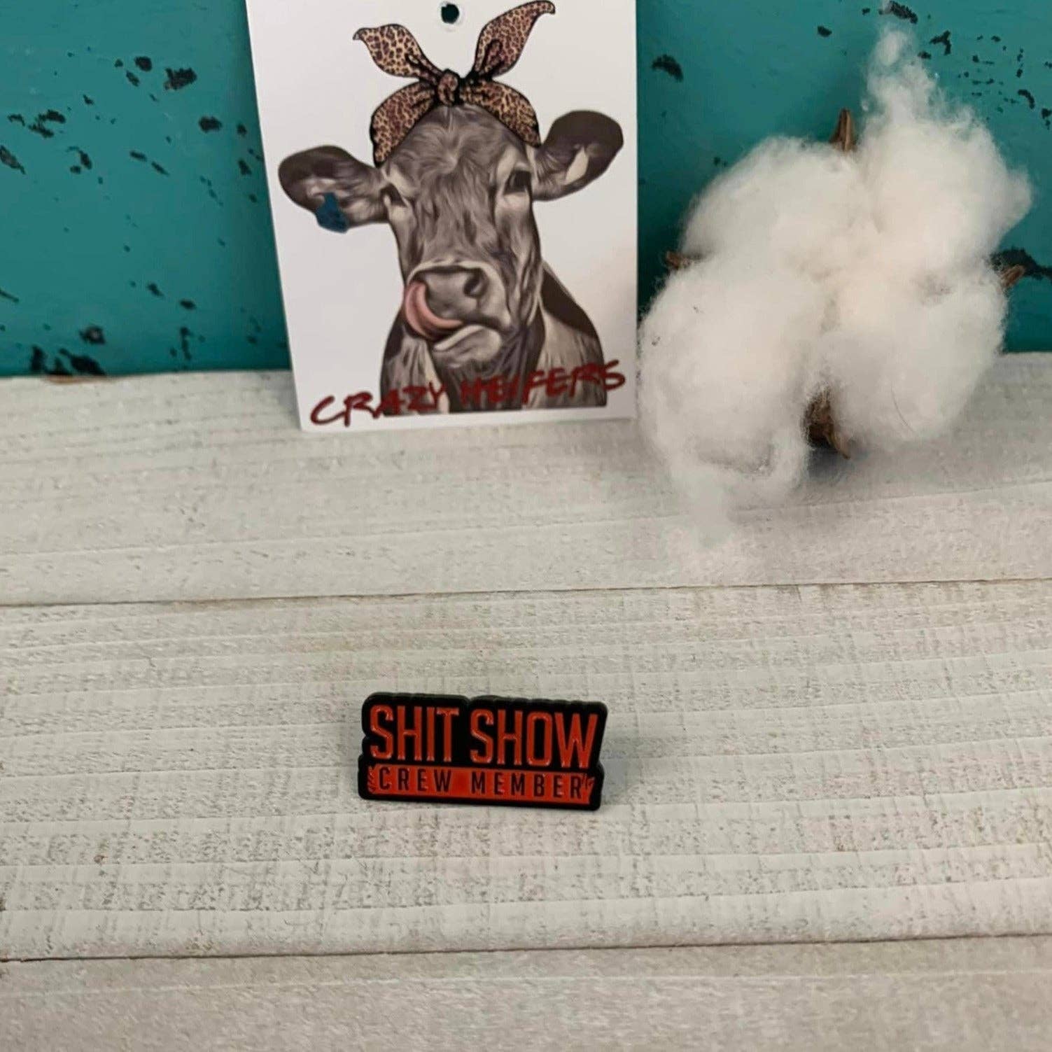 Crazy Heifers Wholesale - Wholesale Lapel Pin/Button - Trendy Lapel Pins V24