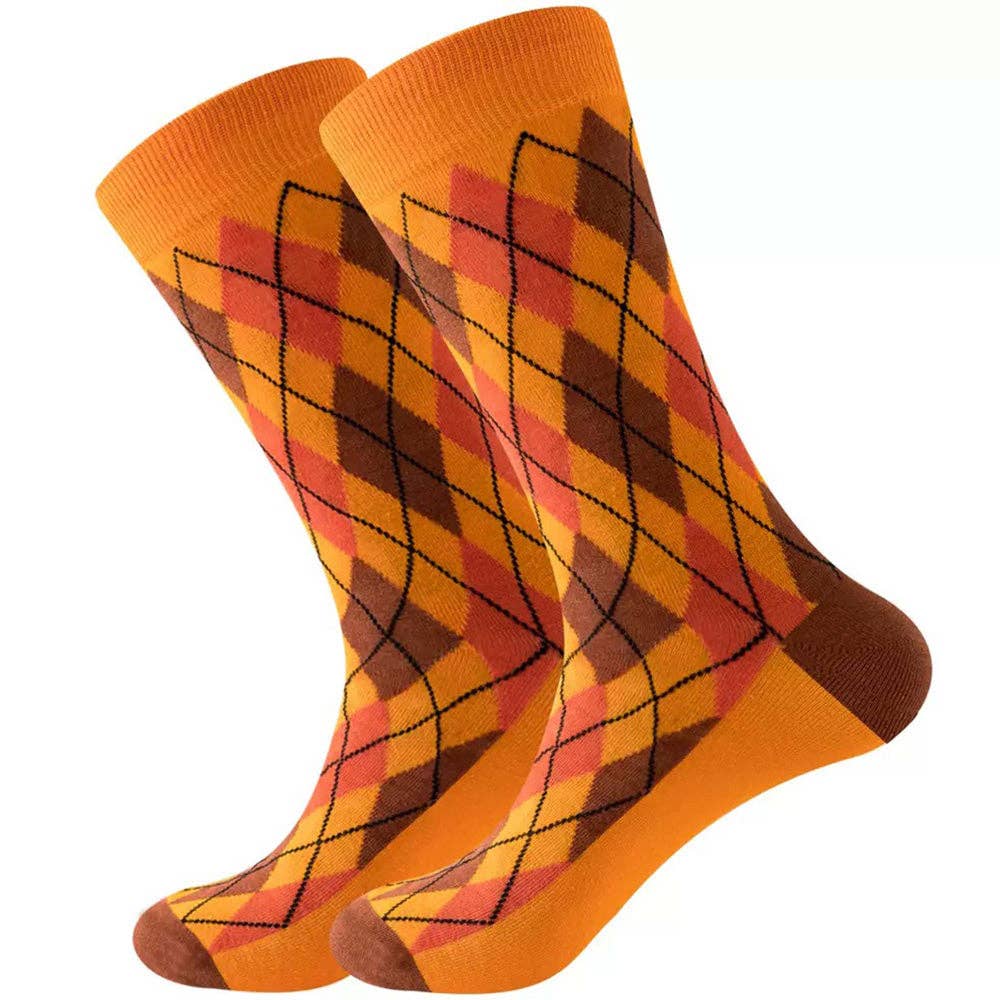 Beau Ties of Vermont – Meias - Homem por atacado – Meias de Homem Argyle Outono0