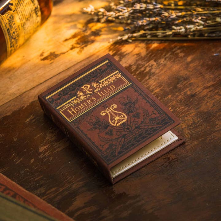 Novel Book Store - Wholesale Wallet - Unisex - Iliad by Homer 8th Century BC Book Wallet