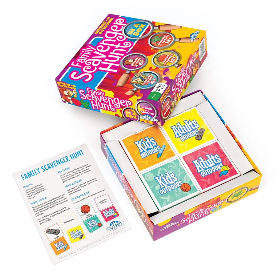 Outset Games and Cobble Hill Puzzles - Wholesale Card Game - Family Scavenger Hunt Game3