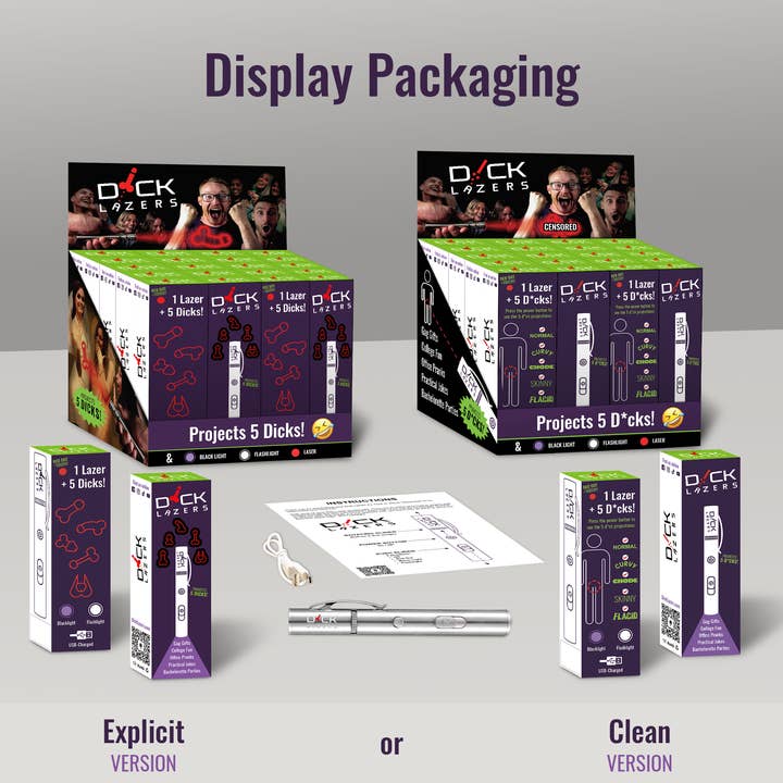 Dick Lazers - Wholesale Gag Gift/Novelty Gift - The Dick Lazer7