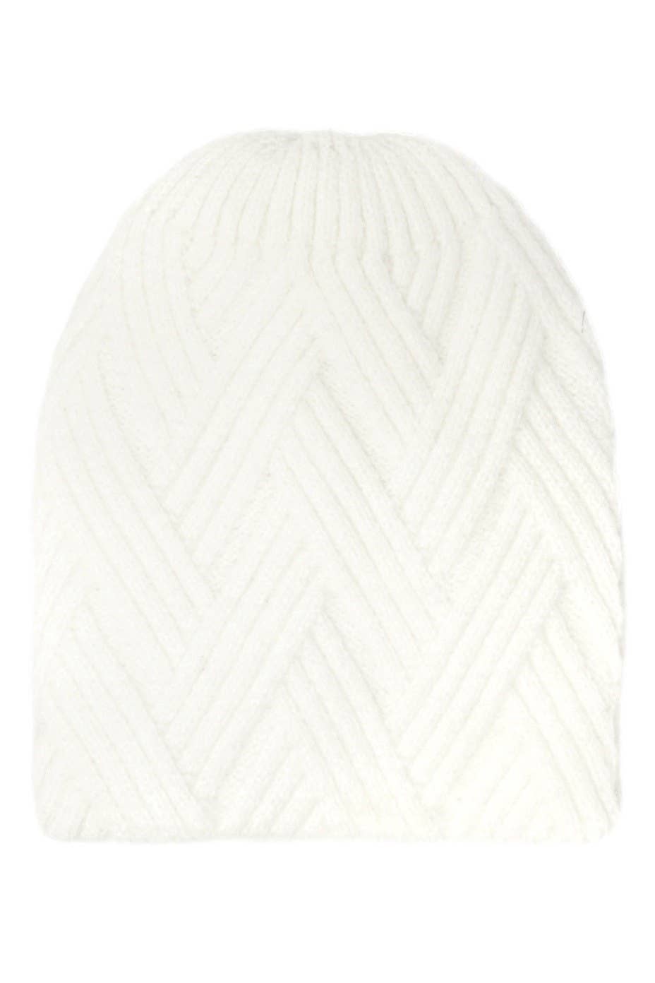 Olive & Pique - Wholesale Beanie - Uniseks - Dikke beanie met textuur, geweven, uniseks1