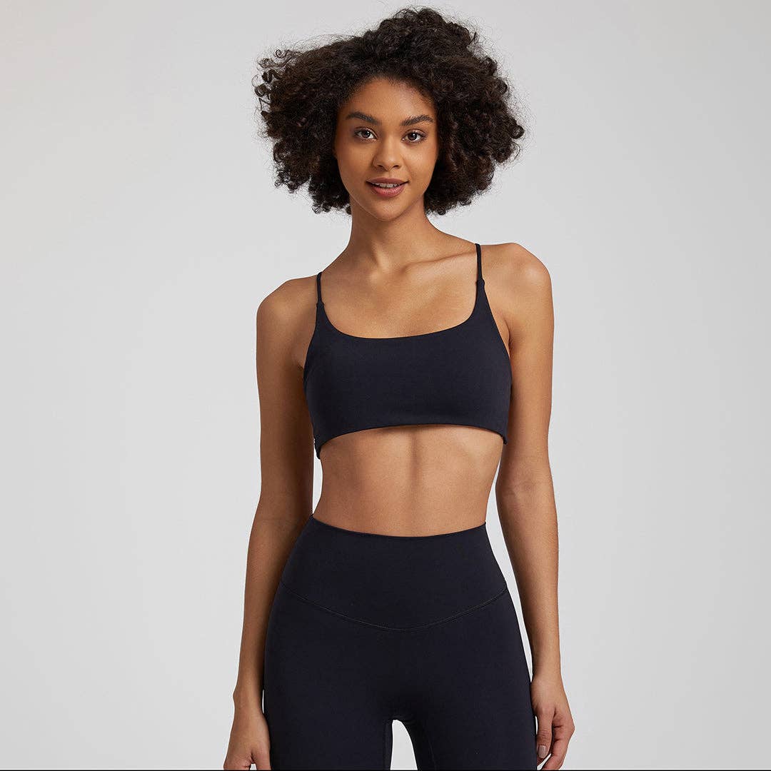 WONDERXFANS - Wholesale Sports Bra - Women's - Thin shoulder strap cross back sports bra14