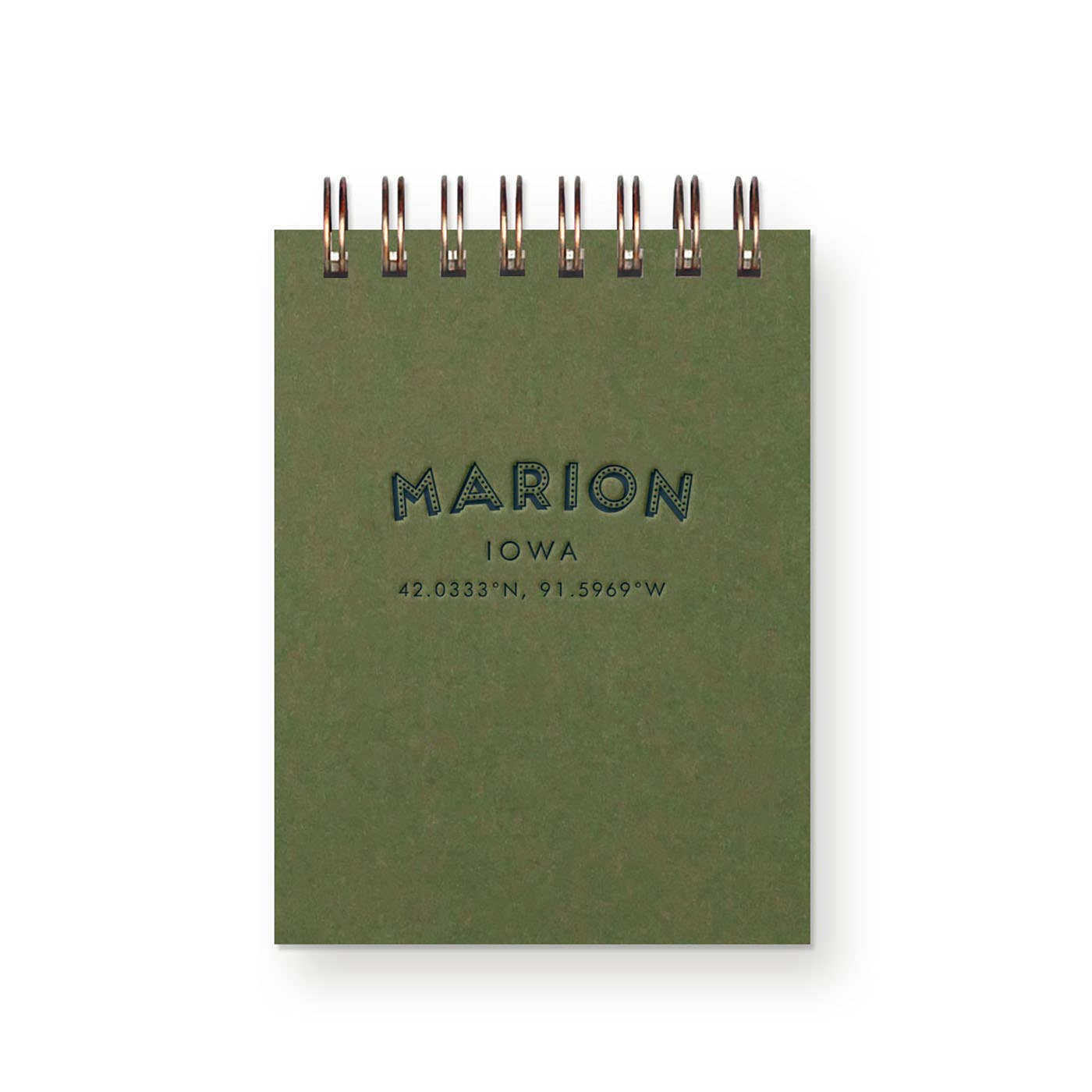 Ruff House Print Shop - Wholesale Notebook - Custom City Coordinates Mini Jotter Notebook8