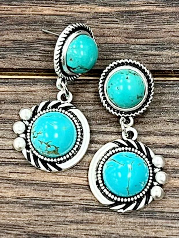 726315, 12mm turkise ørestikker for engroshandel hos ISAC Trading Inc