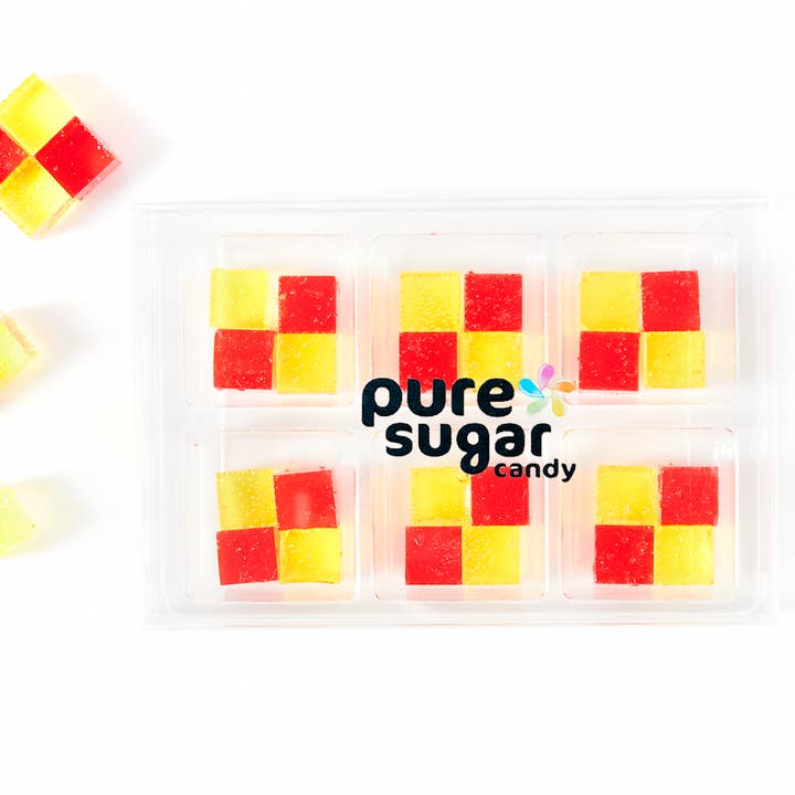 Pure Sugar Candy - Wholesale Hard Candy - Raspberry Lemonade - Hard Candy Cubes