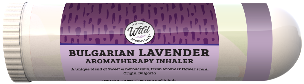 Wild Essentials - Wholesale Aromatherapy Inhaler - Bulgarian Lavender Aromatherapy Essential Oil Inhalers0