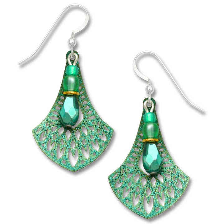 Aqua Inverted Persian Teardrop for wholesale by Left Hand Studios