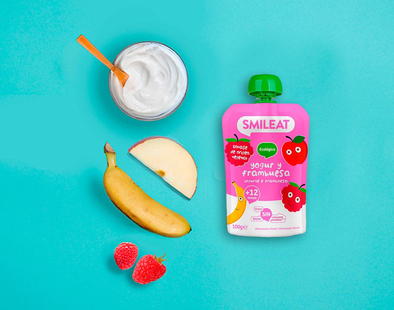 Smileat - Wholesale Baking Chocolate - Yogurt and Raspberry Pouch2